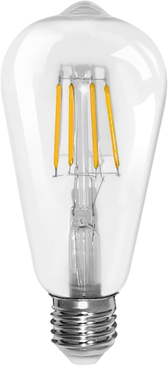 Auzev LED Light Bulb, 3W 3V Low Voltage, 2700K Warm White E26