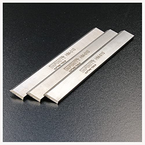 Infinity Cutting Tools Premium Carbide Tipped Planer/Jointer Knife, 6" L x 5/8" W x 1/8" T, 3-Pc. Set