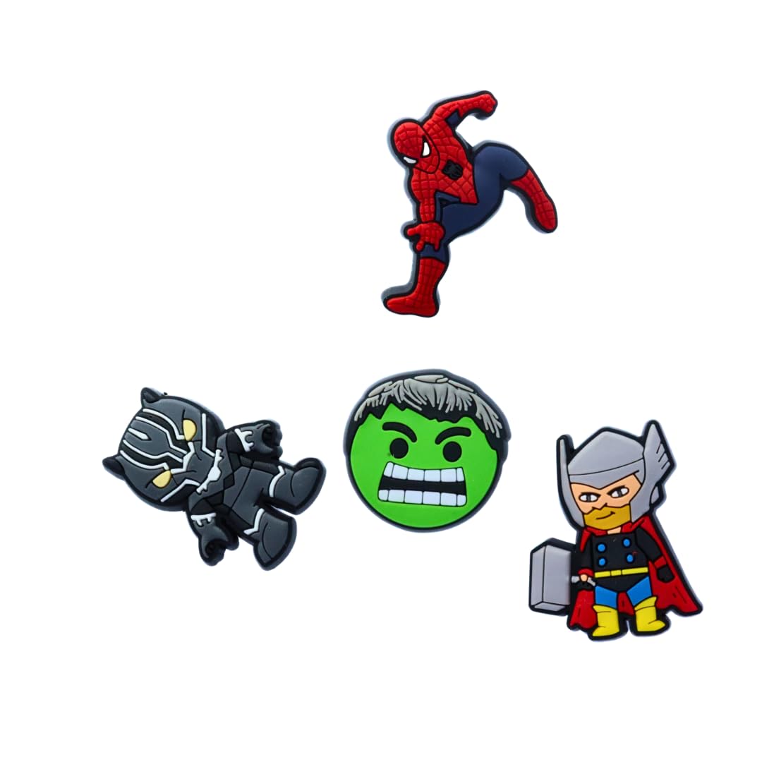 FlowerFox Avengers Shoe Charm: Assemble Your Style with Earths Mightiest Heroes (Design - 1) (B0CLGQN8JZ) Amazon Price History, Amazon Price Tracker