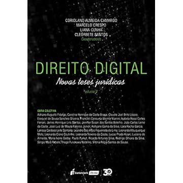 Capa do livro Direito Digital - Novas Teses Jurídicas - Vol. 2 - 2019