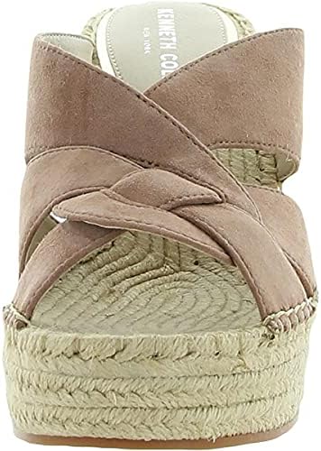 Kenneth Cole Women's Women's Espadrille, Wedge Sandal, Tiramisu, 10 | Image 1