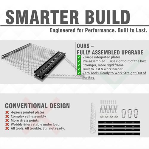 STIRLINGEAR 4'x5' Drag Harrow