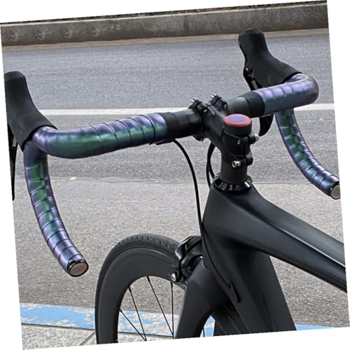 Guidolines de vélo de course POPETPOP : 2 pièces en PU antidérapant