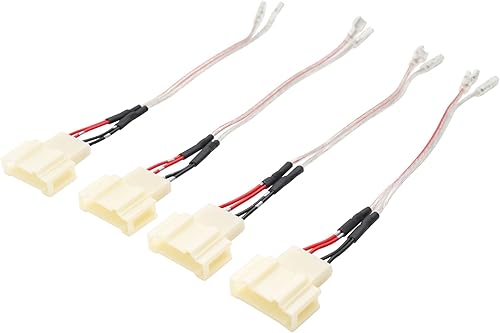 RED WOLF Adaptador de arnés de cableado para altavoz de puerta seleccionado para VW Volkswagen 1999-2019 GolfBeetlePassat 1999-2016 Jetta