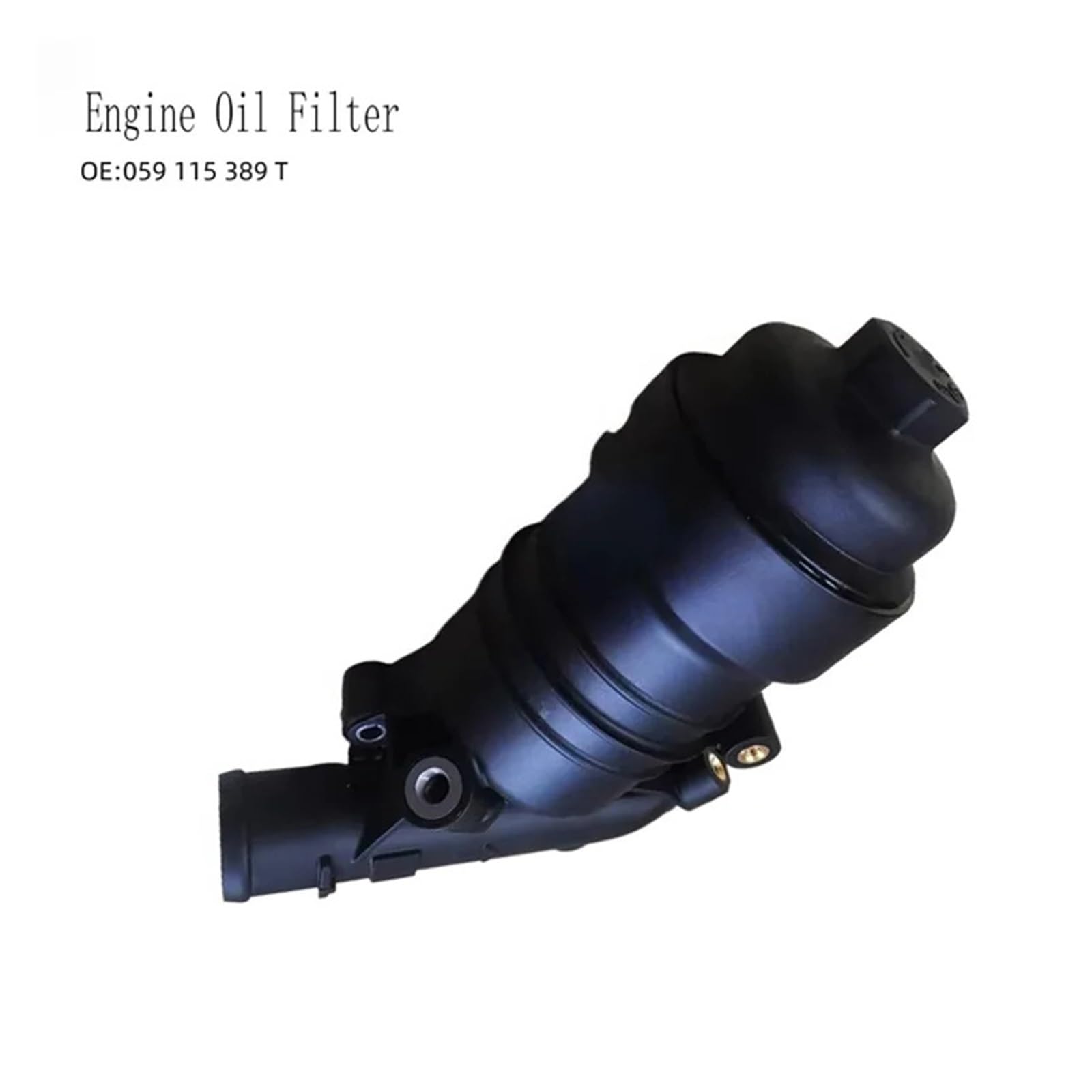 Filtro de aceite de motor 059115389T compatible con Porsche Cayenne 3.0T con brida 059115389