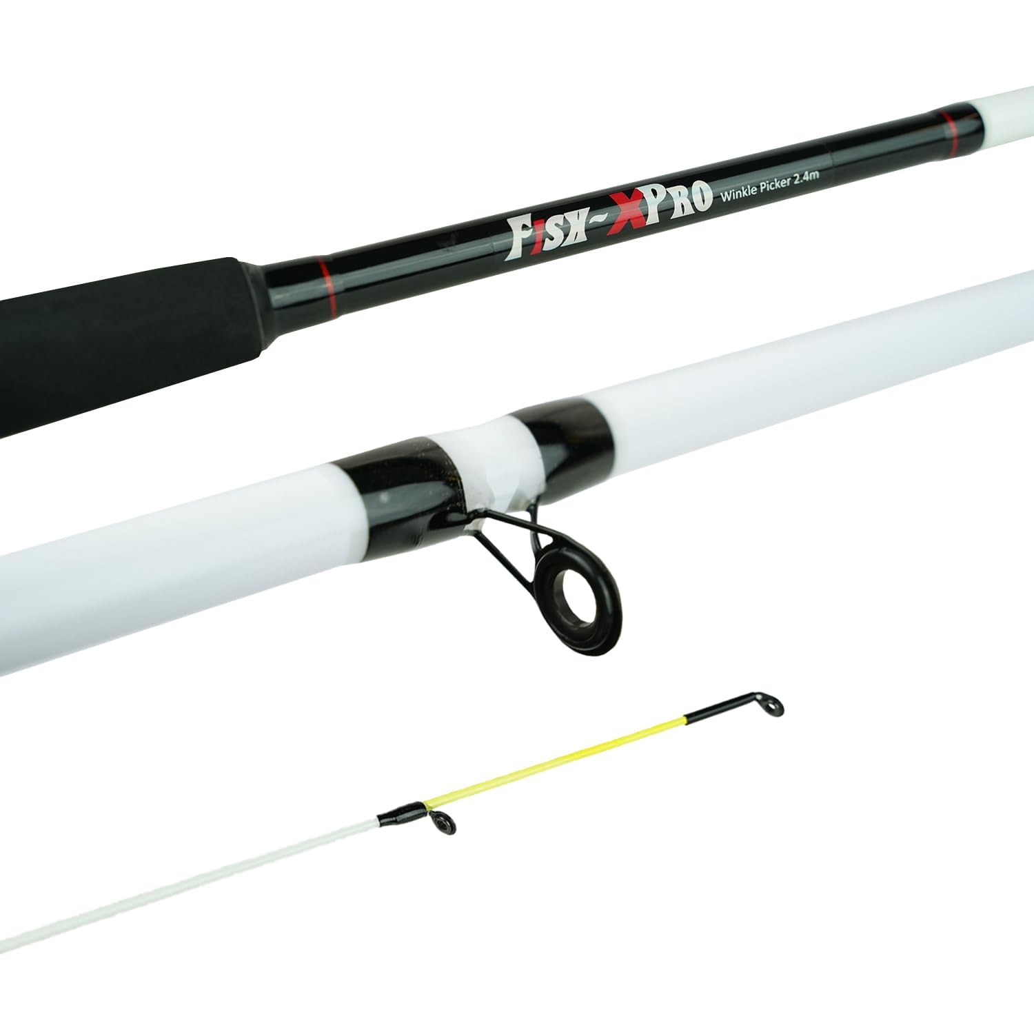 2.40m Ensemble de Canne à pêche Winklepicker Pro - pour Les pêcheurs Sportifs exigeants - Durable et léger - Précision et Puissance ultimes - Ensemble Complet avec Moulinet
