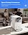 HBN Hot & Cold Countertop Reverse Osmosis Water Filter System, 6 Temp Options, Dual Filters PAC+ROC, Touch Control, for Home Kitchen or Office Use