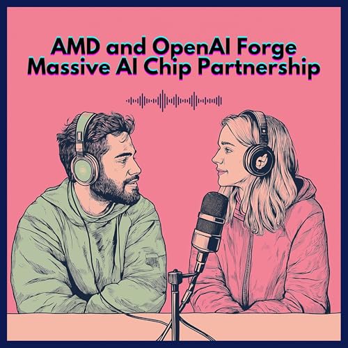 AMD and OpenAI Forge Massive AI Chip Partnership Podcast Por  arte de portada