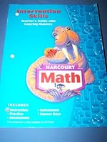 Harcourt School Publishers Math: Intrvtn Skl Tchr Gd W/C-Mstrs Grade 3 2004 0153368721 Book Cover