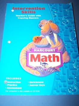 Paperback Harcourt School Publishers Math: Intrvtn Skl Tchr Gd W/C-Mstrs Grade 3 2004 Book