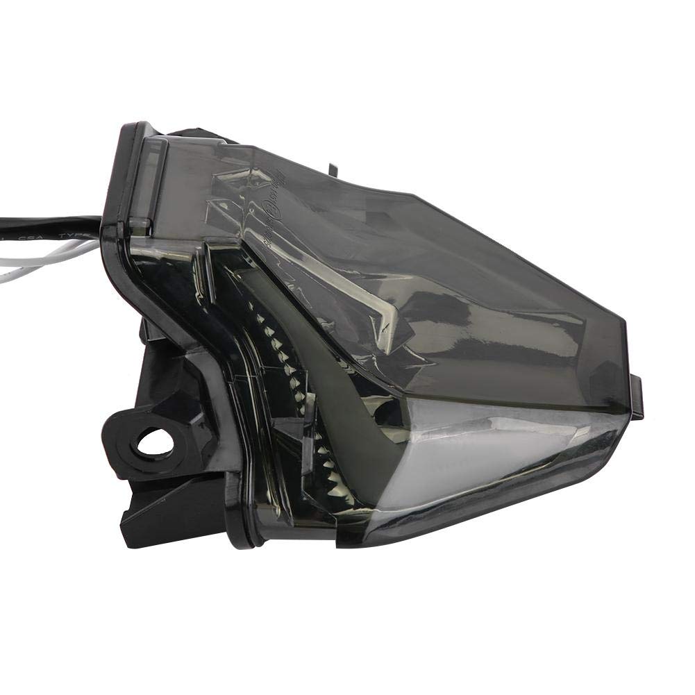 KIMISS LED moto Clignotant Feu arrière pour MT-07 FZ-07 YZF-R3 YZF-R25(Rouge)