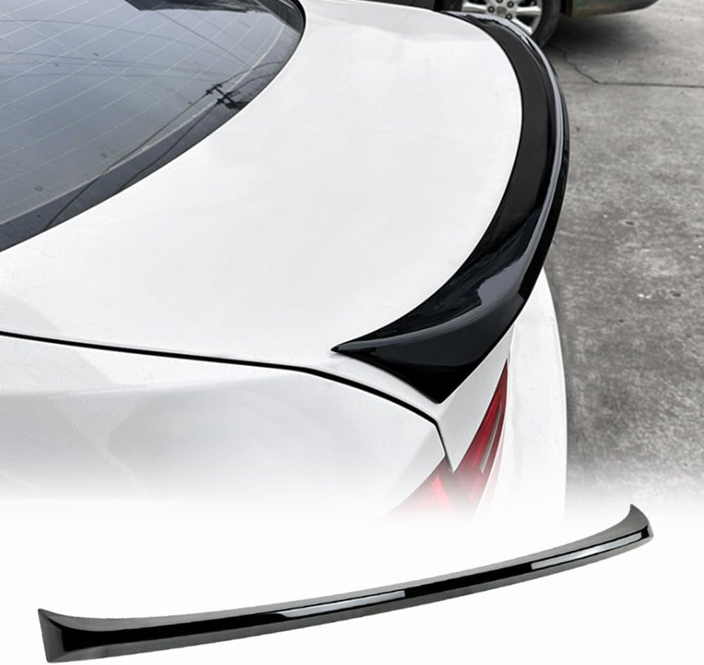 Rear Trunk Spoiler Wing fits for BMW 3 Series E90 M3 2005-2011 Gloss Black ABS Tail Wing Rear Trunk Lid Spoiler Wing Factory Outlet