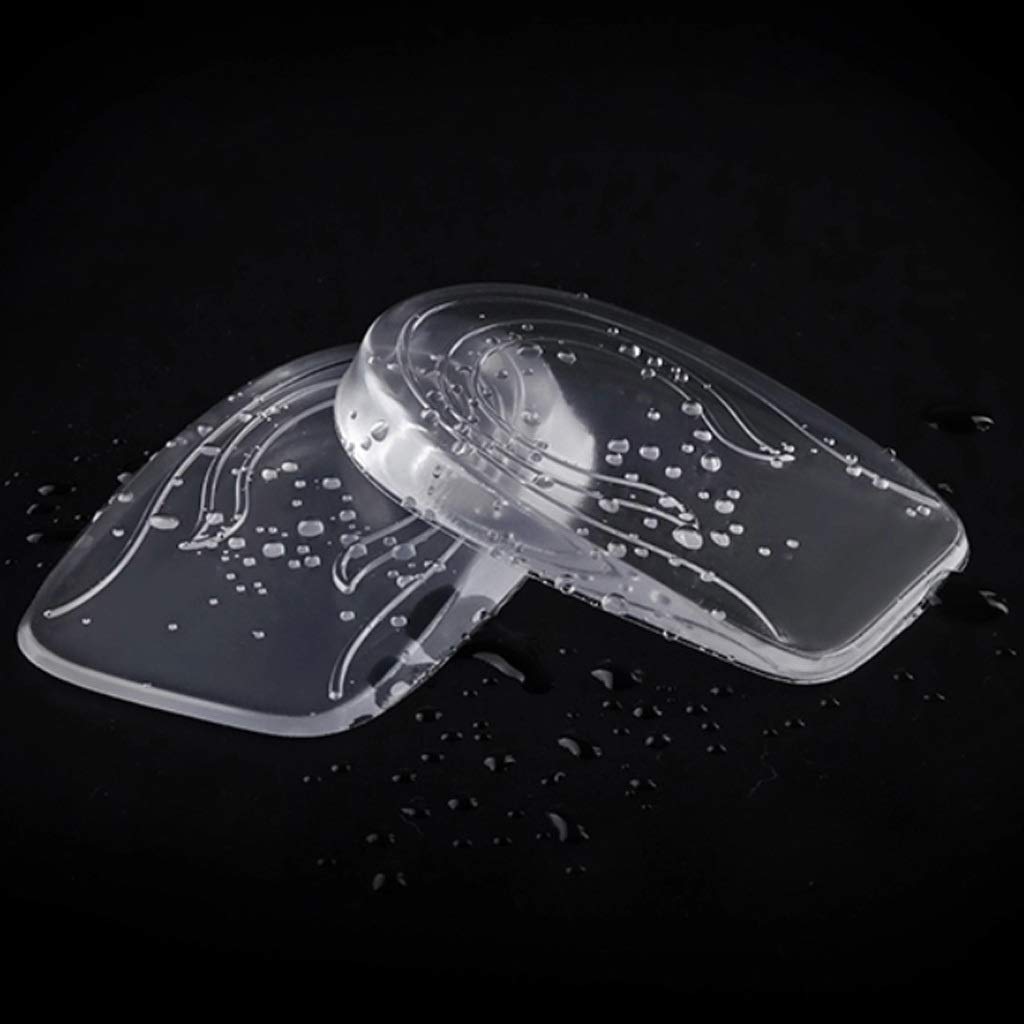 Soletta Interna rialzante, Massaggio Ortopedico, Cura del Piede, Soletta in Gel Invisibile rialzante, Plantare Donna, Supporto Scarpa(1cm)