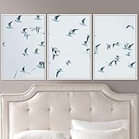 3 Piece Framed Canvas Wall Art Birds Canvas Prints Home Artwork Decoration for Living Room,Bedroom - 16