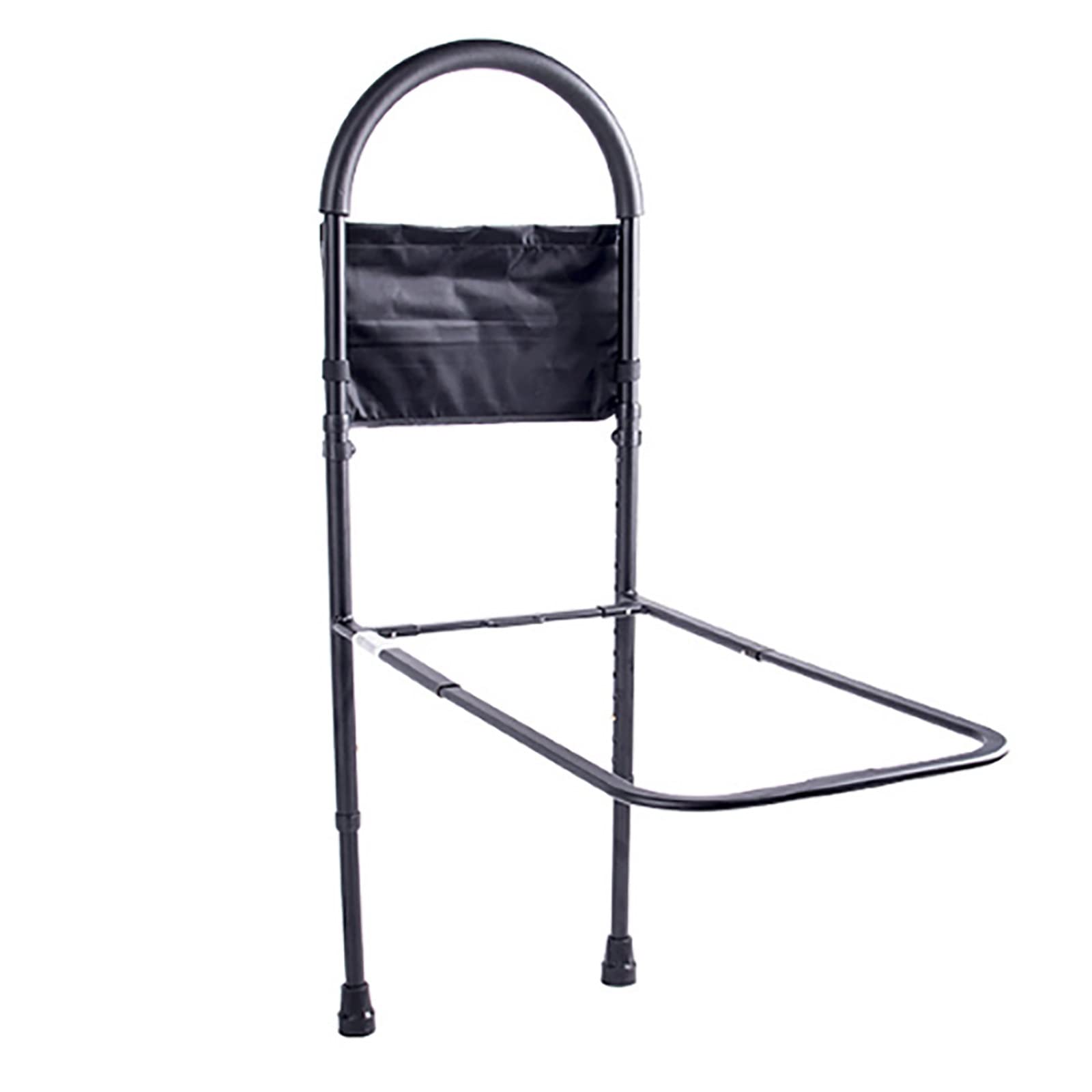 Balaustre di Sicurezza, Sponde for Letto Regolabili in Altezza con Supporto a Pavimento e Tasca for Bambini Anziani, universali(A)