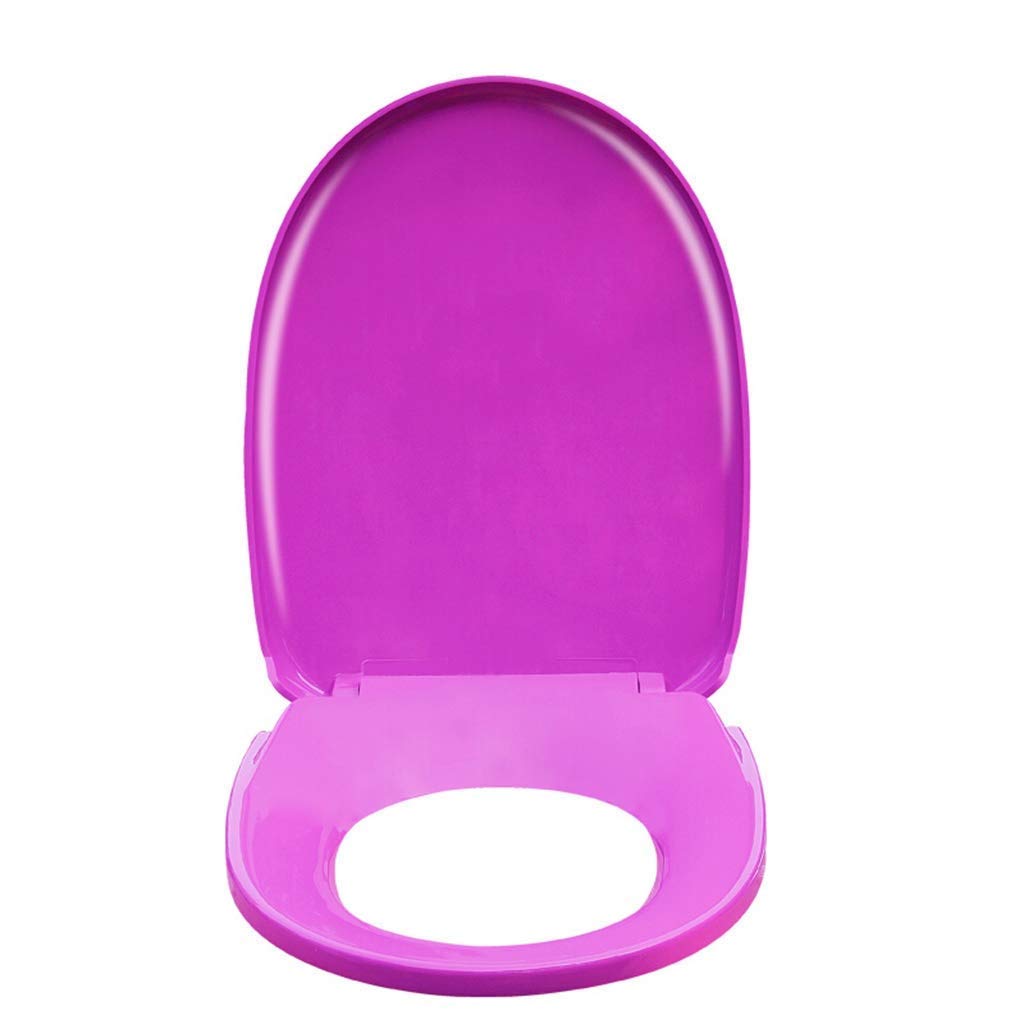 Coprisedile WC Morbido E Impermeabile Viola - Universale Per Tutti I Water A Forma Di O
