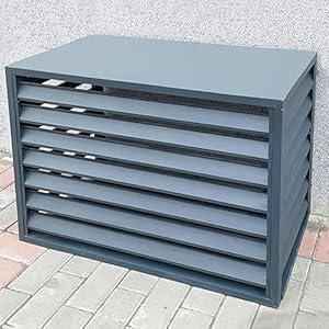 Cubierta De Aire Acondicionado, Cubre Aire Acondicionado Exterior, Rejilla De Protección Para Aire Acondicionado, Funda Para Aire Acondicionado, Soporte De Flores De Aluminio, Pantalla De Privacidad (