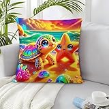 Photo Gallery sea turtle coperchio per cuscino stampato in 3d cuscino quadrato decorativo per la casa starfish set di fodere per cuscini da 2 pezzi set di custodie per divano divano camera soggiorno 50x50cm Photo Gallery sea turtle coperchio per cuscino stampato in 3d cuscino quadrato decorativo per la casa starfish set di fodere per cuscini da 2 pezzi set di custodie per divano divano camera soggiorno 50x50cm
