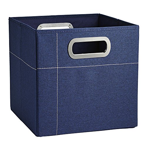 JJ Cole Storage Box, Heather Navy, 11