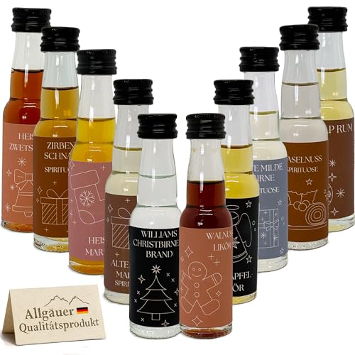 Winter-Set 'Kleine Allgäuer' - 10 x 20 ml