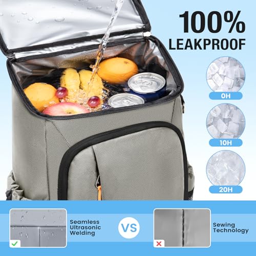 Image of Backpack Cooler - 40 Cans Insulated Cooler Backpack for Men & Women