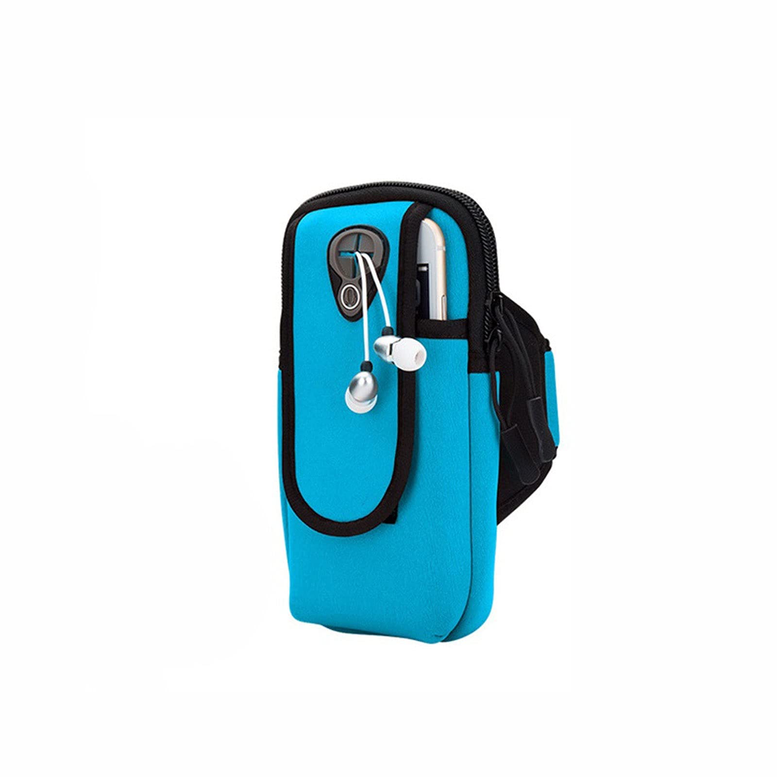 ZAPORA Arm Band Sports Running Armband Bag Case Cover Running Armband Universal Arm Band Pouch Mobile Phone Holder Outdoor Sport Phone Arm Pouch (Color : Hortel�)-image-26