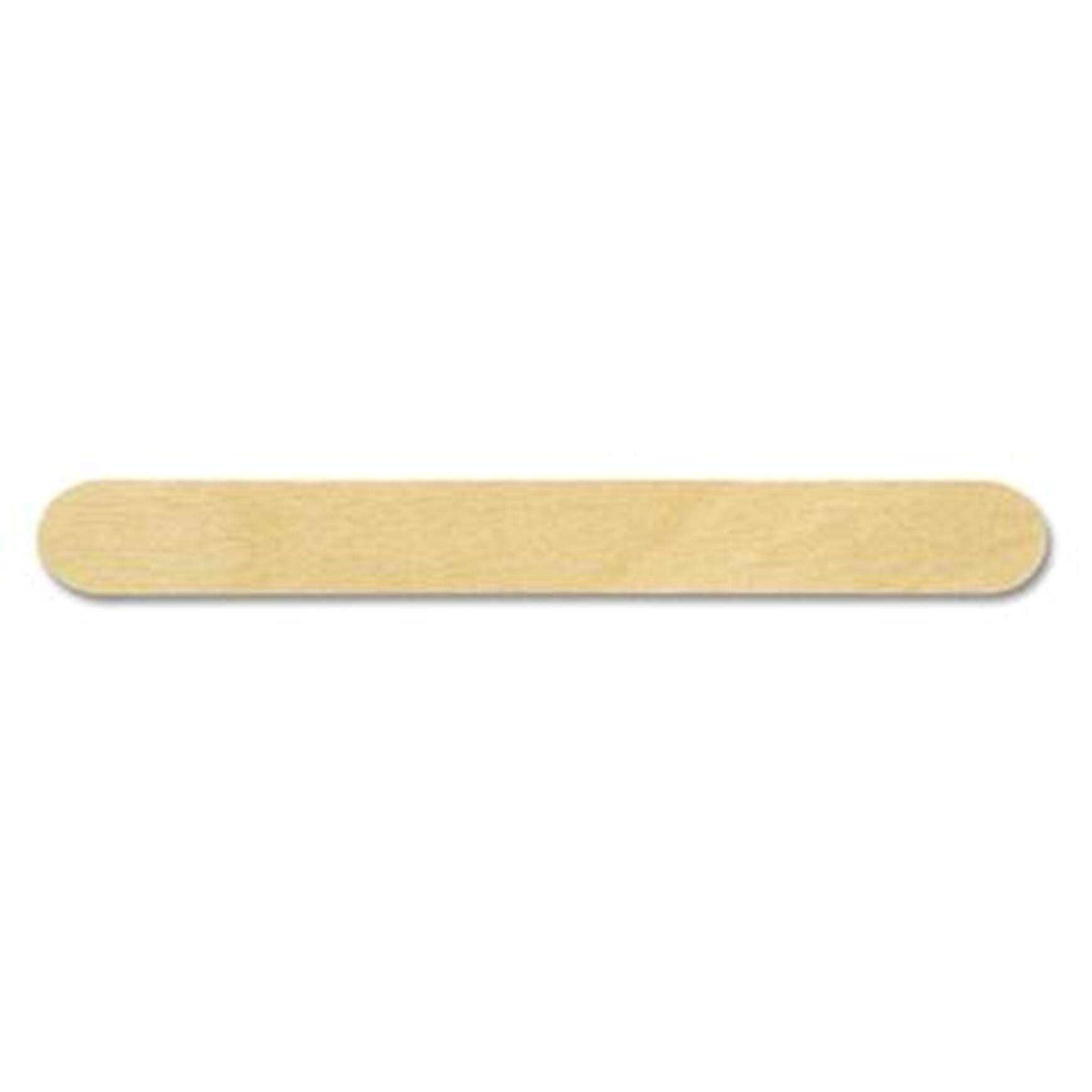 Puritan 704 Standard Tongue Depressor, Wooden, White Birch, 6" Length (Pack of 500)