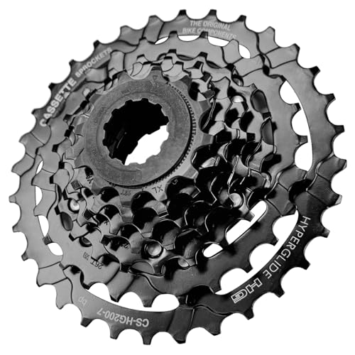 VERKSTAD Bike Cassette 7 Speed CS-HG200 12-32T Bike Sprocket for Mountain Folding Commuter Bike