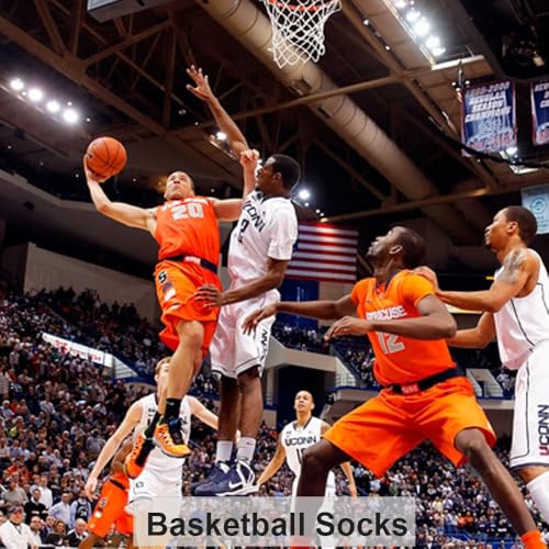 UOG(United One Pro Basketball Socks for men & women. Muscle-Activating Athletic Socks with Arch Support. Made in the U.S.A.2