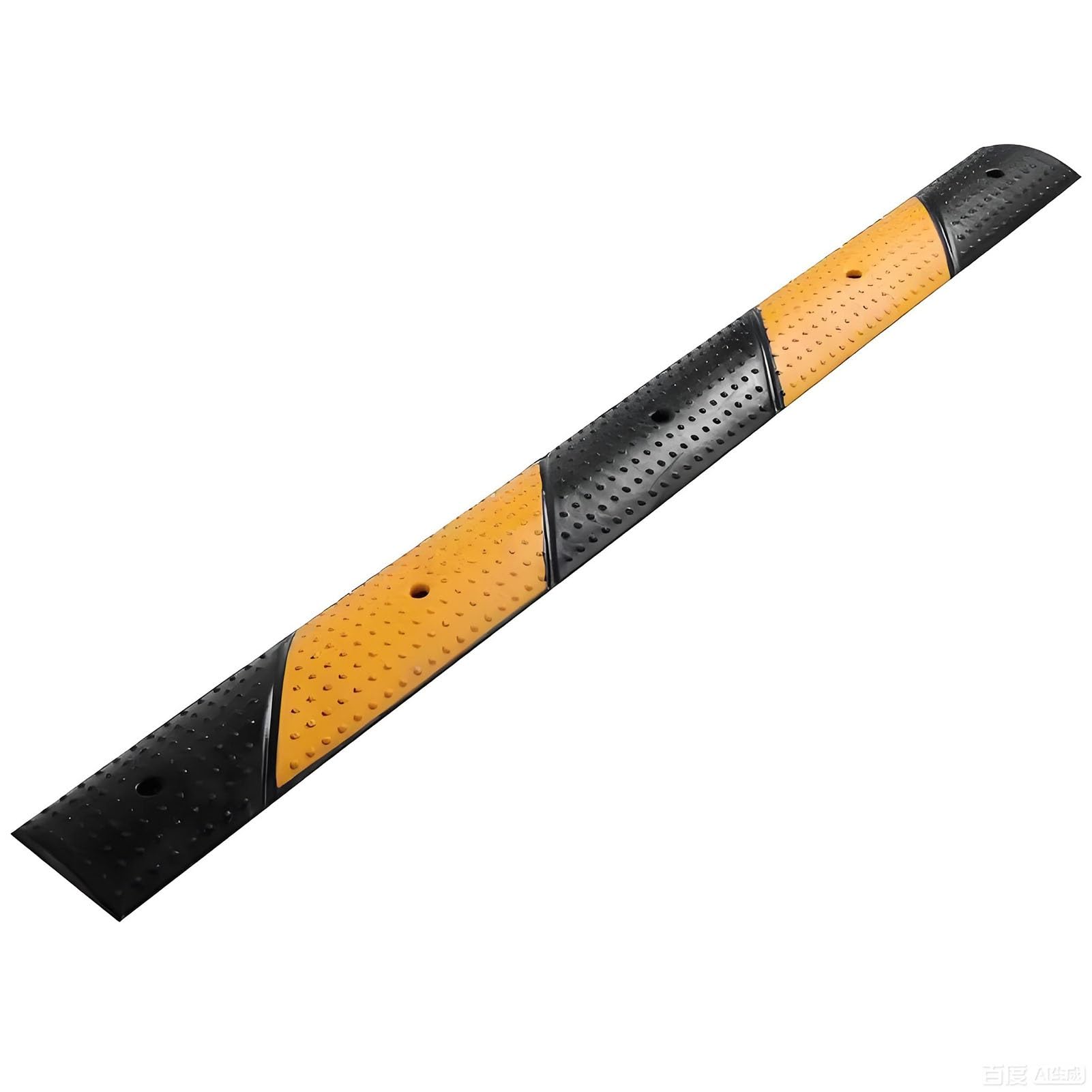 Reductor de Velocidad de Goma para aceras de 39,4 x 3,9 x 0,8 Pulgadas, Alta Visibilidad, calmante del tráfico, Seguridad, Capacidad de Carga de 11 000 Libras para Carre,