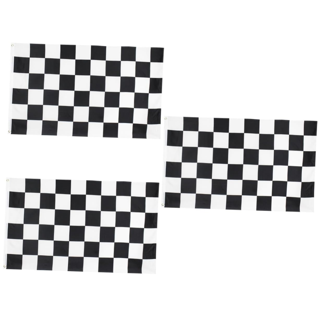 Drapeaux de course de voitures YARNOW pour le sport lot de 3 pièces
