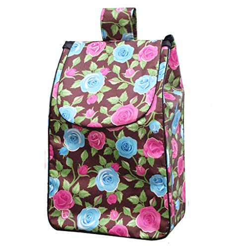 36L Einkaufswagen-Tasche, langlebige Ersatztasche für Lebensmittel, zusätzlicher Stauraum für Besorgungen, faltbares und leichtes Design, perfekt für Einkaufsbedürfnisse