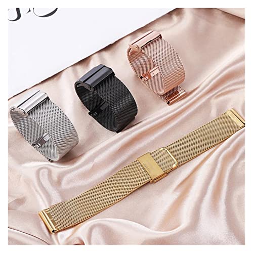 Bracelet de montre milanais boucle déployante remplacement Asus LG W100 - 5