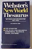 Webster's New World Thesaurus