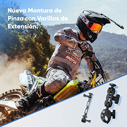 Ficha técnica Insta360 X3 Kit Moto Action CAM 360 Impermeable con Sensor de 1/2", Foto 360 de 72MP, vídeo 360 5.7K, estabilización, Pantalla táctil de 2,29", vibración, edición IA, transmisión en Vivo, Webcam - Fernando Cortés