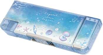 クリスタルペン　 ケース付き Amazon.co.jp: クラックス クリスタルクリア 消しゴムポケット付き両面