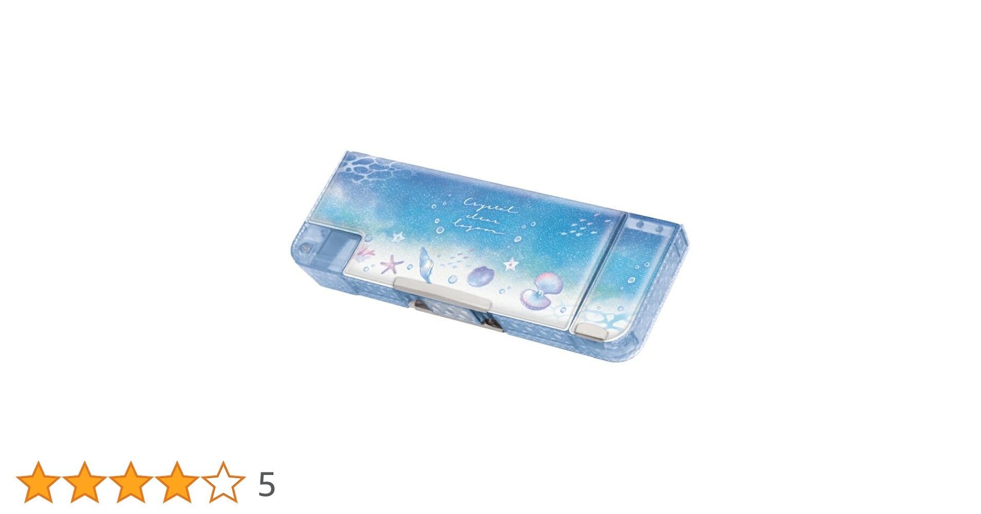 Amazon.co.jp: クラックス クリスタルクリア 消しゴムポケット付き両面