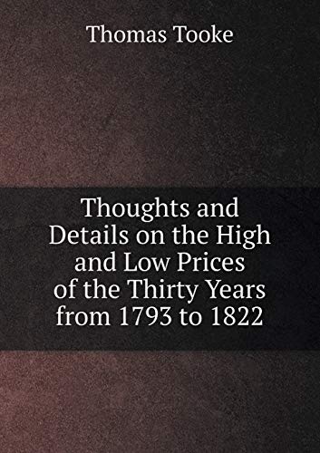Thoughts and Details on the High and Low Prices... 5519162395 Book Cover