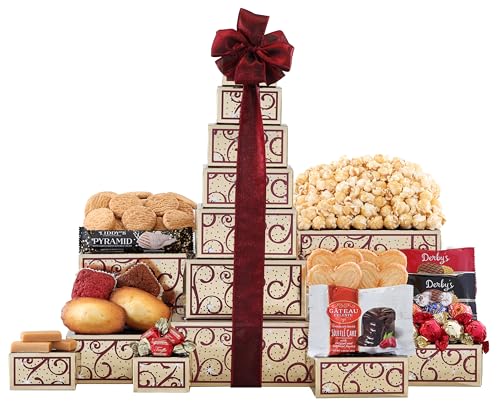 Wine Country Gift Baskets the Tower of Sweets Gift Tower
