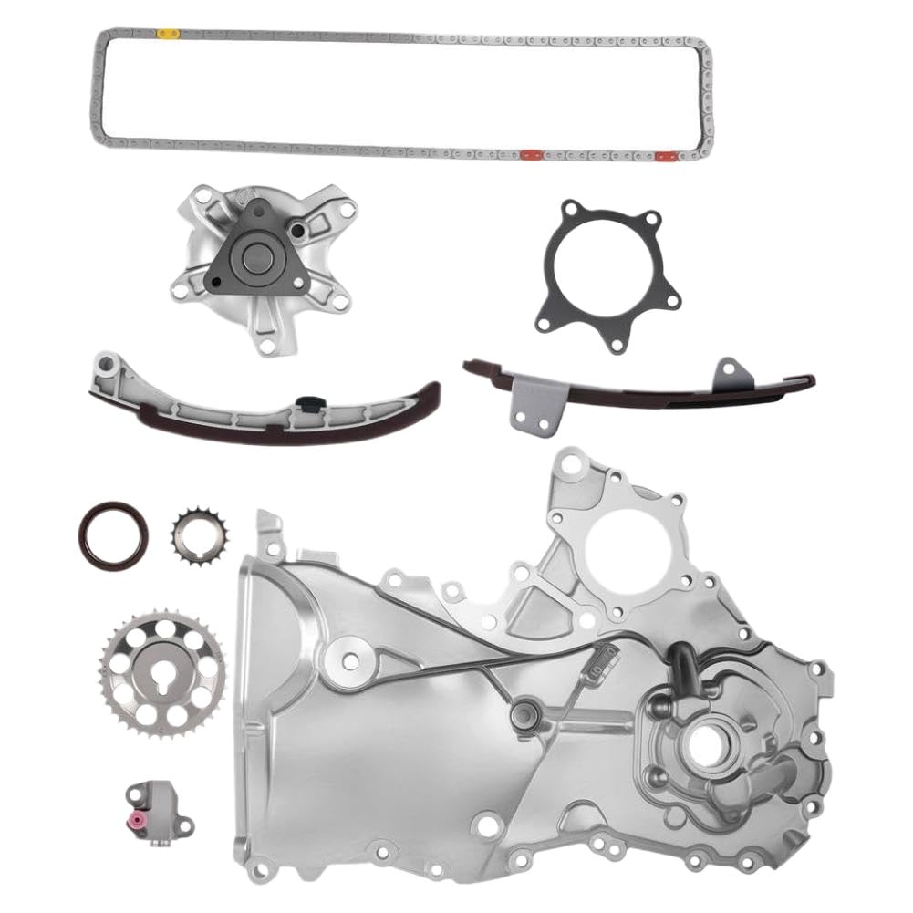 Kit de cadena de distribución del motor con sello de bomba de agua compatible con Xa 1.5L 2004 2005 2006
