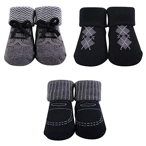 Hudson Baby Unisex Baby Socks Boxed Giftset, Gentleman, One Size