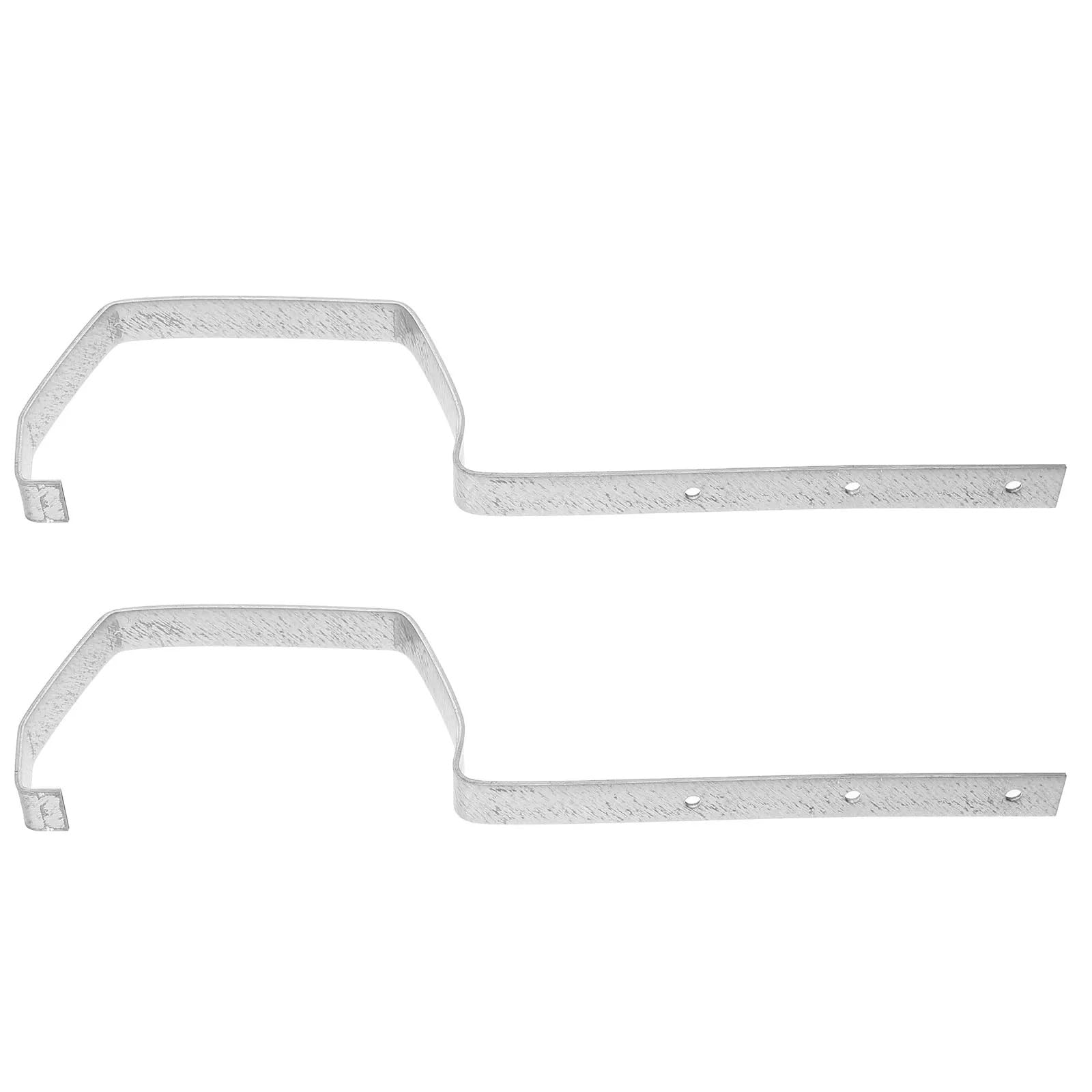 Gutter Hinge 4pcs Gutter Downspout Holders Repair Tool Brackets Roof Gutters Hardware Rainwater Holder Mounting Bracket