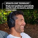 Sony WH-1000XM4 Wireless Premium Noise Canceling Overhead Headphones with Mic for Phone-Call and Alexa Voice Control, Midnight Blue WH1000XM4 - Image 5