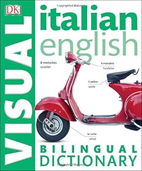 Paperback Italian English Bilingual Visual Dictionary (DK Visual Dictionaries) Book