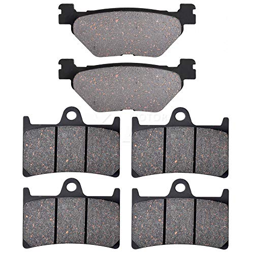 GFYSHIP for Yamaha XV1900 Raider S 08-14, XV1900 Raider SCL 12-14, XV1900 Stratoliner 06-09, Motorcycle Front Rear Brake Pads Brake Disks