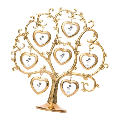Arbre généalogique avec 7 cadres photo suspendus pour commode de nuit - 2