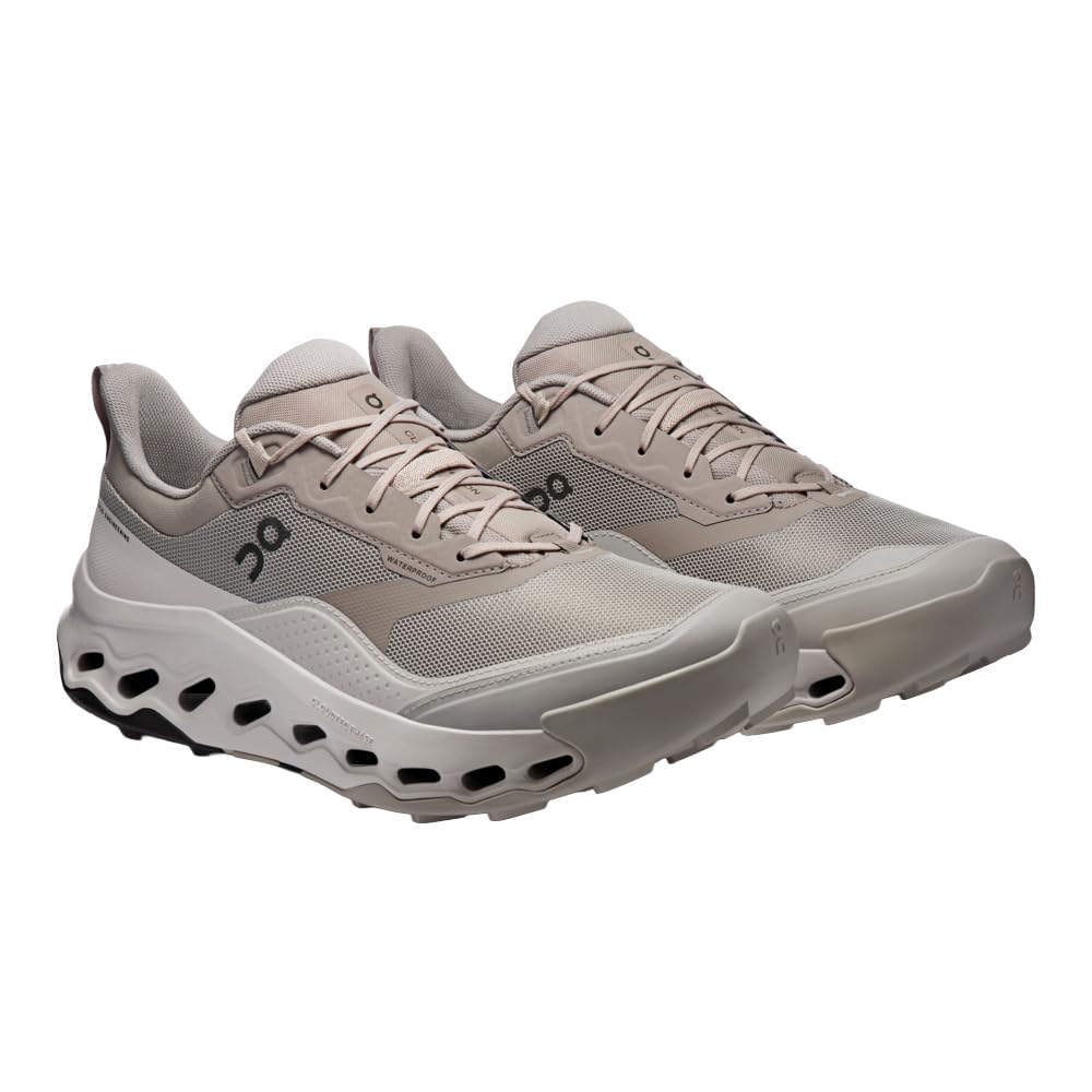 On Men's Beige Cloudhorizon 2 Waterproof Walking Shoes