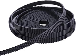 BZ 3D 10 Meters 3D Printer Belt,GT2 Timing Belt, 2mm Pitch 6mm Width GT2-6mm Rubber Belt for RepRap Prusa CR-10 10S Anet A8 Ender 3 CNC and Other 3D Printers (10M Rubber)