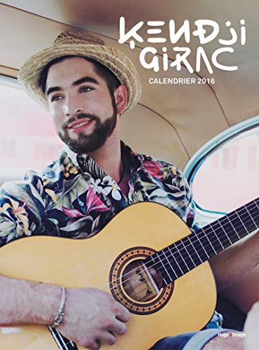 Calendrier mural Kendji Girac 2016 Calendrier mural Kendji Girac 2016