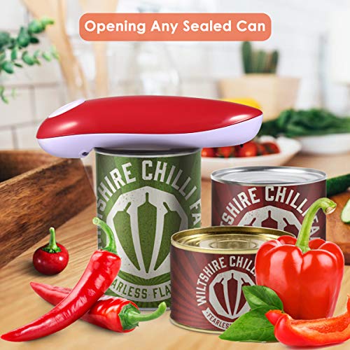 Electric Can Opener, Restaurant can Opener, Smooth Edge Automatic Electric Can Opener! Chef\'s Best Choice,Best Kitchen Gadget for Arthritis